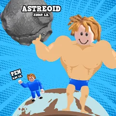 Взломанная Lifting Hero (Лифтинг герой)  [МОД Unlocked] - стабильная версия apk на Андроид