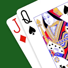 Скачать взломанную Pinochle - Expert AI (Пиночле)  [МОД Много денег] - стабильная версия apk на Андроид