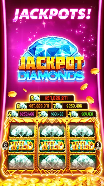 Treasure Slots - Vegas Slots &  [МОД Бесконечные монеты] Screenshot 2
