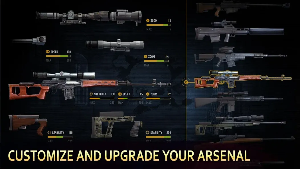 Sniper Arena: PvP Army Shooter  [МОД Mega Pack] Screenshot 2