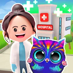 Скачать взлом Cute Animals: Pet Doctor (Мрдж Кьют Энималс)  [МОД Unlimited Money] - стабильная версия apk на Андроид