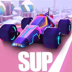 Скачать взломанную SUP Multiplayer Racing Games (СУП Мультиплеер Рейсинг)  [МОД Бесконечные монеты] - последняя версия apk на Андроид