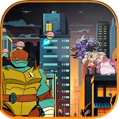 Взломанная The turtle adventur ninja hero  [МОД Unlimited Money] - стабильная версия apk на Андроид