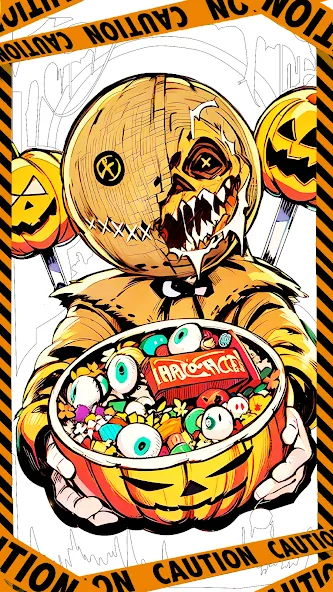 Dark Fantasy Coloring Games  [МОД Menu] Screenshot 4