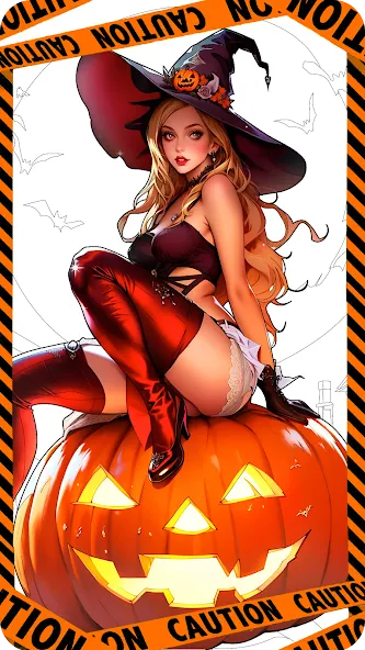 Dark Fantasy Coloring Games  [МОД Menu] Screenshot 5