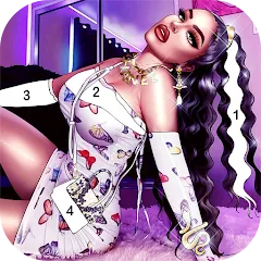 Взломанная Fun Color:Happy Coloring games  [МОД Все открыто] - полная версия apk на Андроид