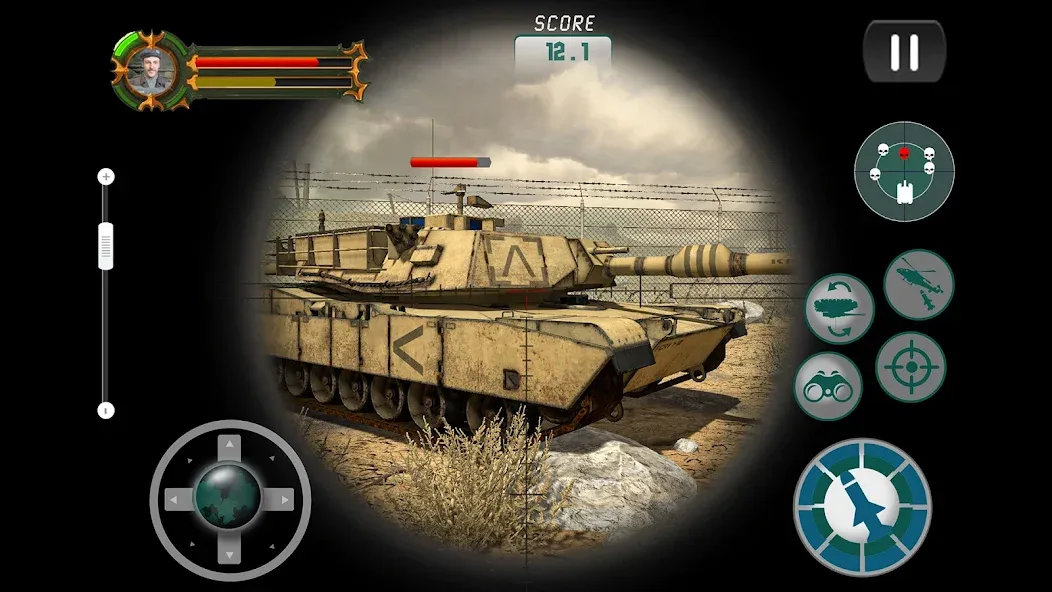 Army Tank Games Offline 3d  [МОД Все открыто] Screenshot 2