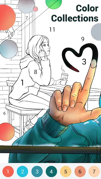 Happy Color®: Coloring Book (Хэппи Колор)  [МОД Mega Pack] Screenshot 4