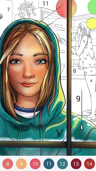 Happy Color®: Coloring Book (Хэппи Колор)  [МОД Mega Pack] Screenshot 5