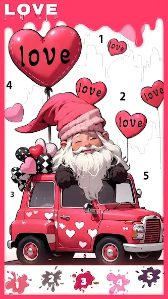 Paint Color: Color by number  [МОД Mega Pack] Screenshot 3