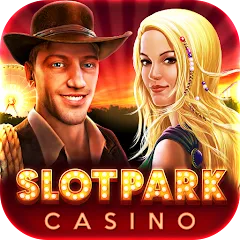 Скачать взломанную Slotpark - Online Casino Games  [МОД Unlocked] - стабильная версия apk на Андроид
