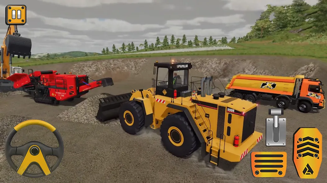 Construction City Simulator (Конструкция Сити Симулятор)  [МОД Unlimited Money] Screenshot 1