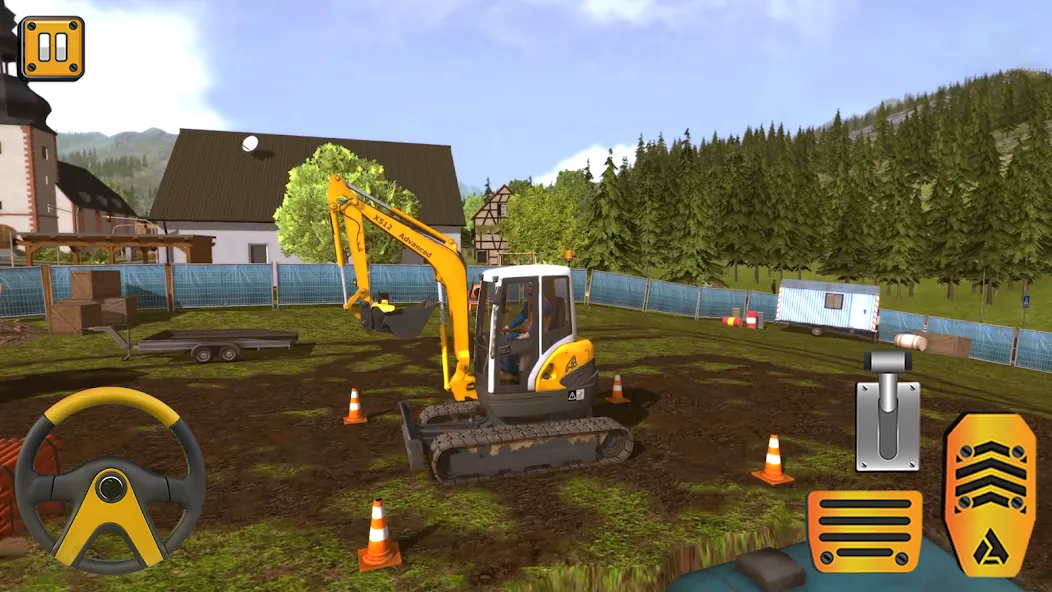 Construction City Simulator (Конструкция Сити Симулятор)  [МОД Unlimited Money] Screenshot 3