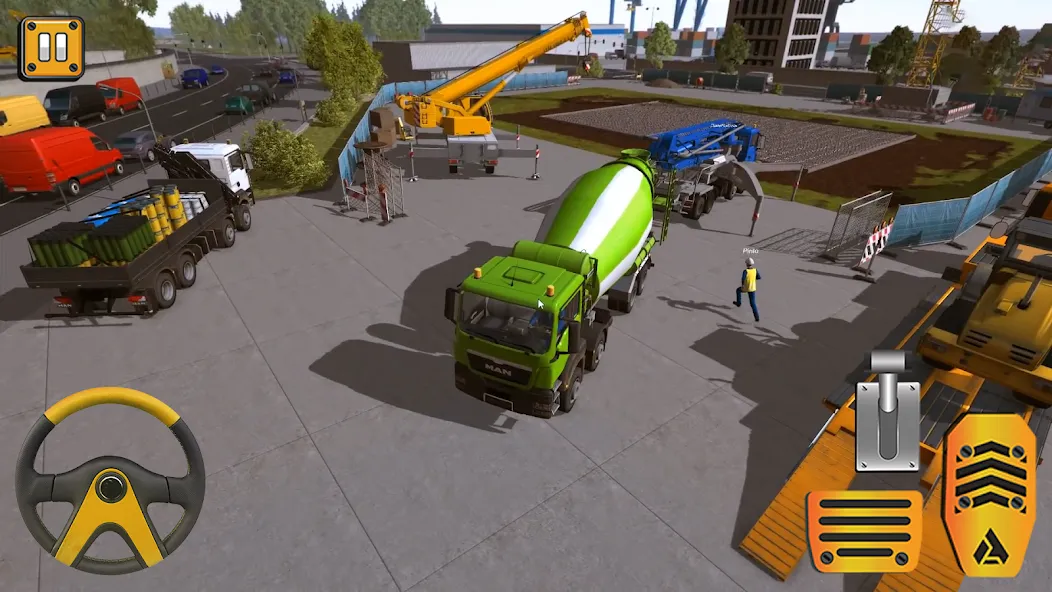 Construction City Simulator (Конструкция Сити Симулятор)  [МОД Unlimited Money] Screenshot 4