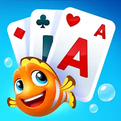 Скачать взломанную Fishdom Solitaire (Фишдом Солитер)  [МОД Menu] - последняя версия apk на Андроид