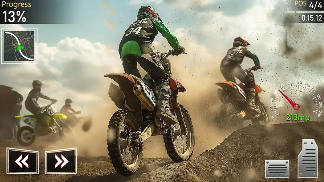 Motocross MX Dirt Bike Games  [МОД Menu] Screenshot 5