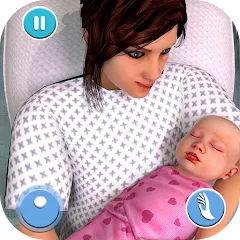 Взлом Pregnant Mother Simulator Game (Симулятор беременной мамы)  [МОД Menu] - стабильная версия apk на Андроид