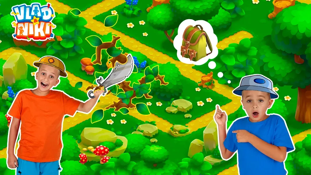 Vlad and Niki: Birthday Party  [МОД Menu] Screenshot 4