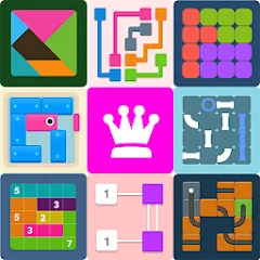 Взлом Puzzledom - puzzles all in one (Пазлдом)  [МОД Много монет] - стабильная версия apk на Андроид