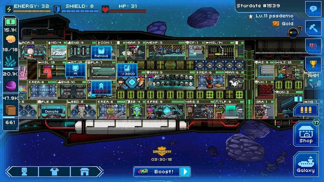 Pixel Starships™ (Пиксель Звездные Корабли)  [МОД Mega Pack] Screenshot 5