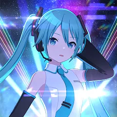 Скачать взломанную HATSUNE MIKU: COLORFUL STAGE! (Хацуне Мику)  [МОД Mega Pack] - полная версия apk на Андроид