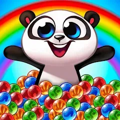 Скачать взломанную Bubble Shooter: Panda Pop! (Панда Поп)  [МОД Mega Pack] - полная версия apk на Андроид