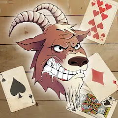 Скачать взломанную Card Game Goat  [МОД Меню] - полная версия apk на Андроид
