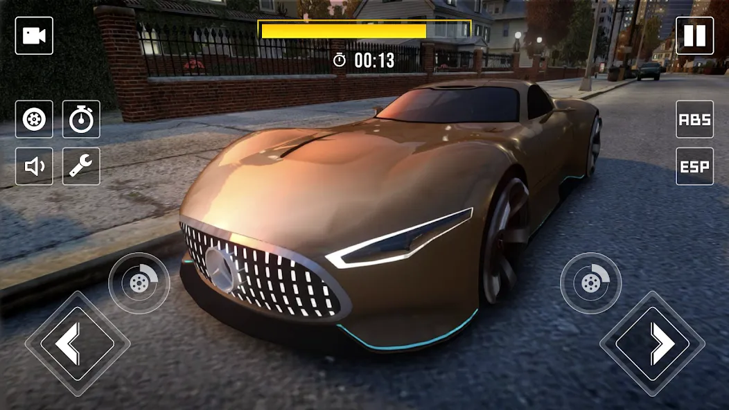 Drive Mercedes Benz Vision Car (Драйв Мерседес Бенц Вижн Кар)  [МОД Меню] Screenshot 4