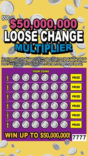 Scratch Off Lottery Scratchers  [МОД Unlimited Money] Screenshot 2