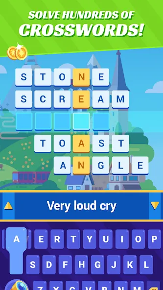 Crossword Islands:Daily puzzle  [МОД Много монет] Screenshot 4