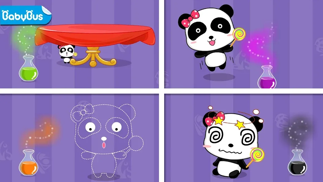 Baby Panda's Color Mixing  [МОД Menu] Screenshot 1