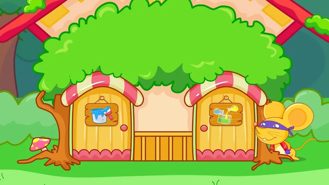 Baby Panda's Color Mixing  [МОД Menu] Screenshot 5