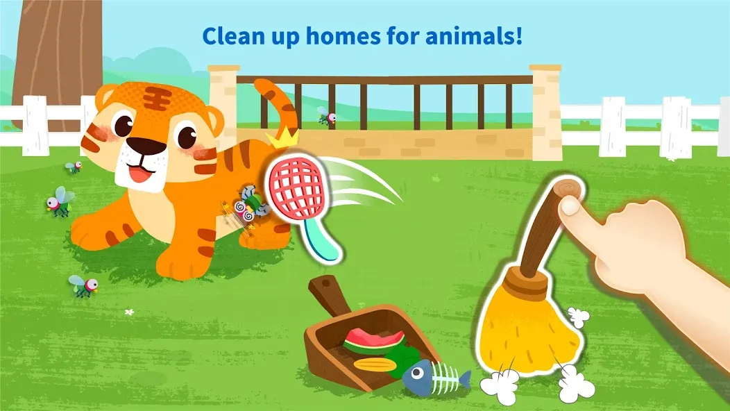 Baby Panda: Care for animals  [МОД Бесконечные деньги] Screenshot 4