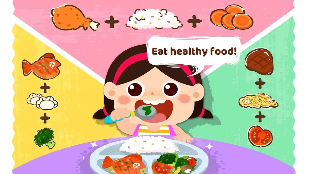 Baby Panda's Daily Habits  [МОД Все открыто] Screenshot 2