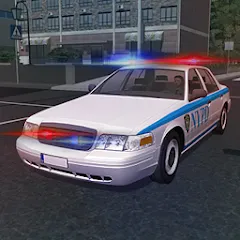 Взломанная Police Patrol Simulator (Полицейский патрульный симулятор)  [МОД Unlocked] - полная версия apk на Андроид