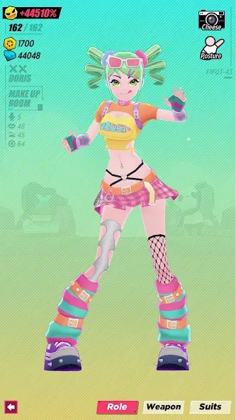 Slash & Girl - Endless Run  [МОД Все открыто] Screenshot 1