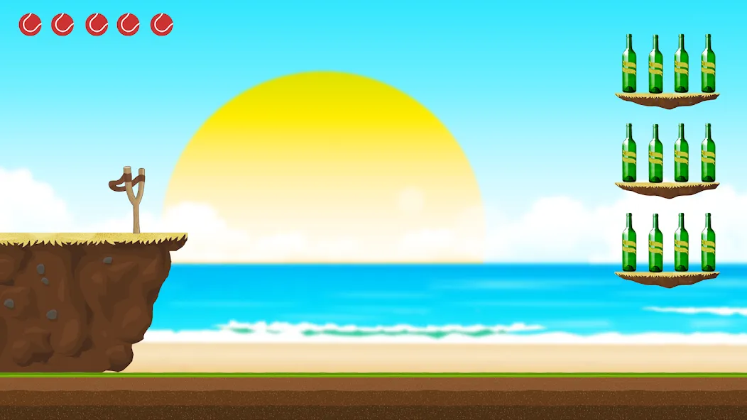 Hit Bottles Knock Down 2  [МОД Menu] Screenshot 1