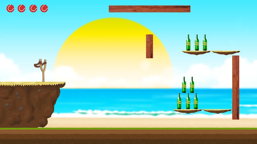 Hit Bottles Knock Down 2  [МОД Menu] Screenshot 4