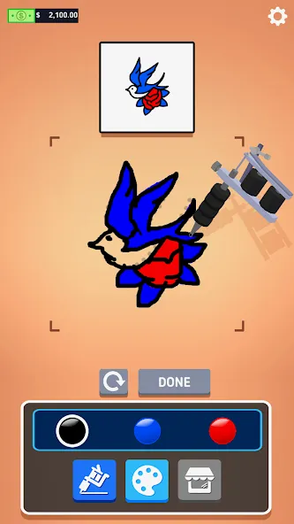 Ink Inc. - Tattoo Drawing  [МОД Mega Pack] Screenshot 3