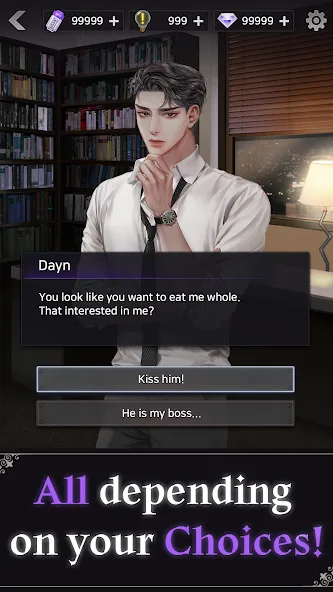 Blood Kiss : Vampire story  [МОД Menu] Screenshot 3