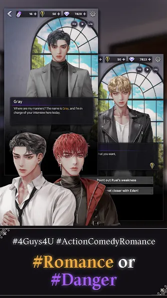 Blood Kiss : Vampire story  [МОД Menu] Screenshot 5