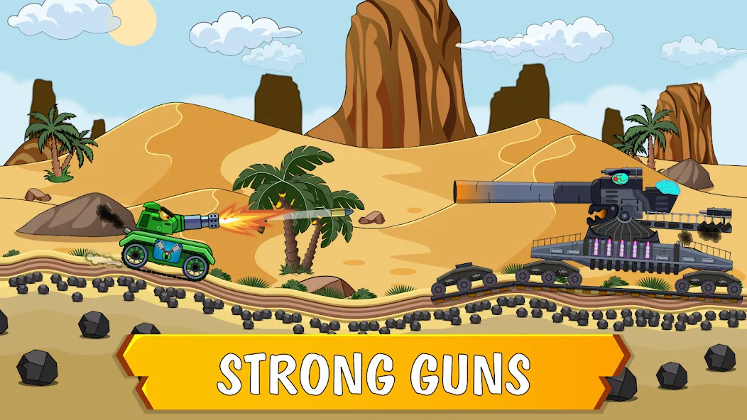 TankCraft – War Tank Battles (ТанкКрафт)  [МОД Unlocked] Screenshot 3