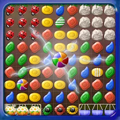 Скачать взломанную Gems Fever  [МОД Много монет] - полная версия apk на Андроид