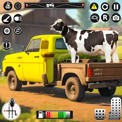 Скачать взломанную Animal Transport Driving Games (Домашний перевоз игры)  [МОД Бесконечные деньги] - полная версия apk на Андроид