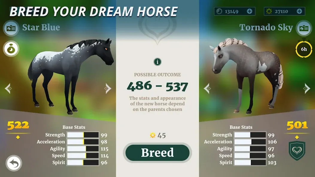 Wildshade: Fantasy Horse Races (Уайлдшейд)  [МОД Меню] Screenshot 2