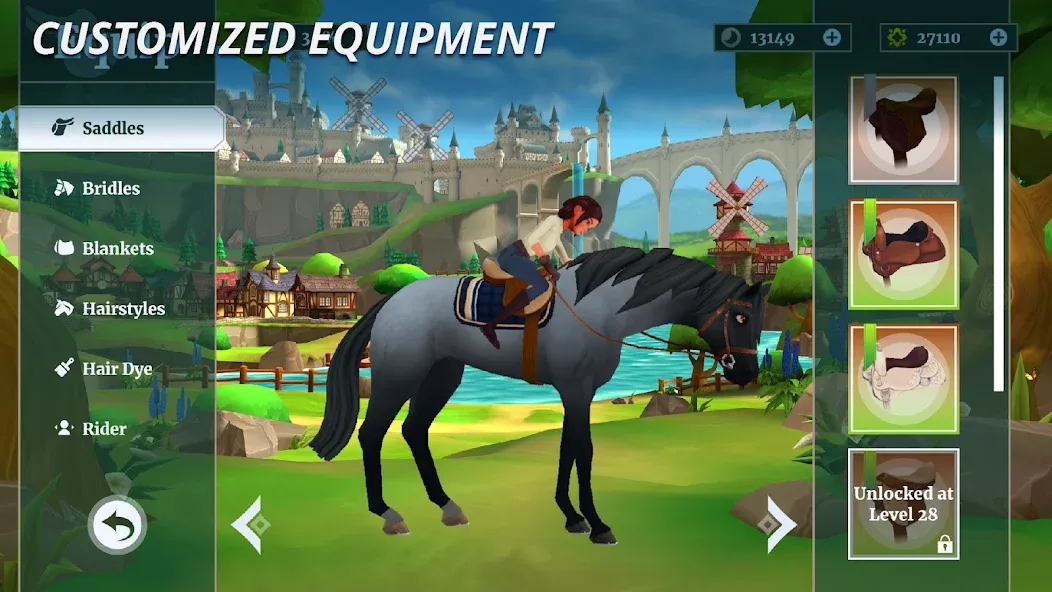 Wildshade: Fantasy Horse Races (Уайлдшейд)  [МОД Меню] Screenshot 5