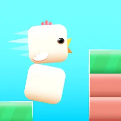 Взлом Square Bird - Flappy Chicken (Сквер Брд)  [МОД Меню] - полная версия apk на Андроид