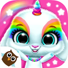 Скачать взломанную Bunnsies - Happy Pet World (Баннсиз)  [МОД Mega Pack] - стабильная версия apk на Андроид