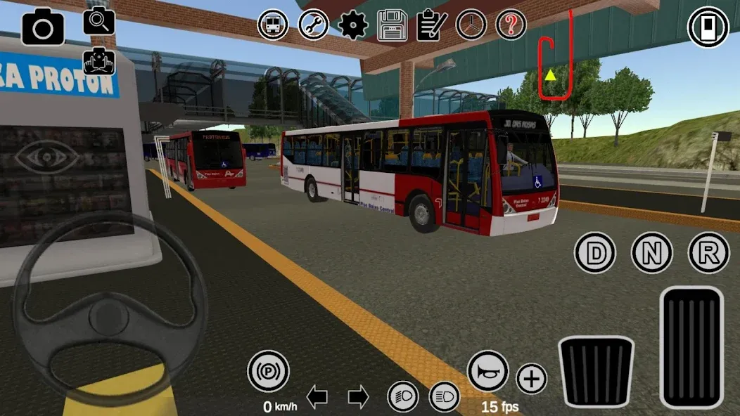 Proton Bus Simulator Urbano (Протон автобусный симулятор )  [МОД Много монет] Screenshot 1