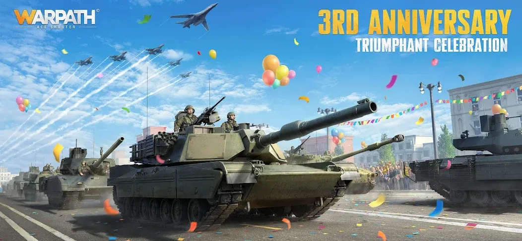 Warpath: Ace Shooter (Уорпас)  [МОД Меню] Screenshot 1